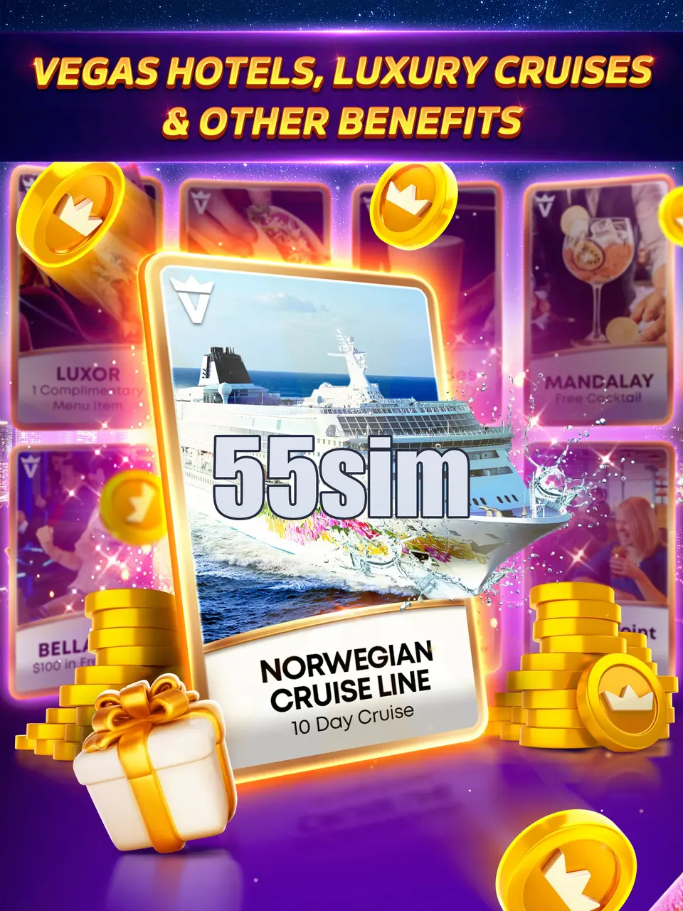 55sim Capturas de tela - APK Oficial